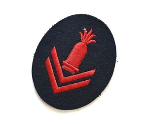 Kriegsmarine 'Geschützführer für Seeziel und Flakartillerie' Laufbahnabzeichen