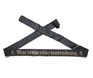 Marineartillerieabteilung 5 Cap Tally