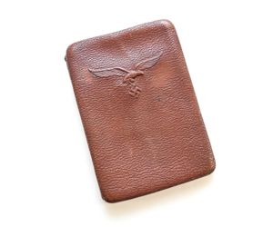 Rare Luftwaffe Leather Wallet