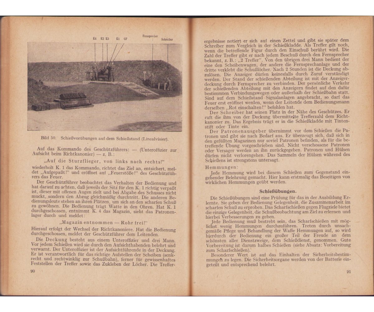 Luftwaffe 'Kanonier 2cm Flak 30' Booklet 1942 — image 10