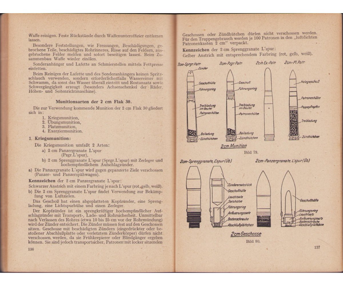 Luftwaffe 'Kanonier 2cm Flak 30' Booklet 1942 — image 11
