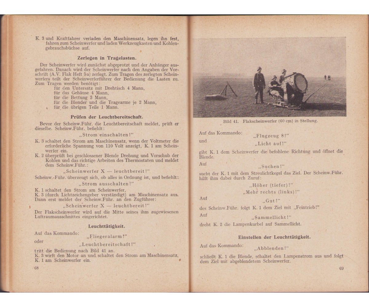 Luftwaffe 'Kanonier 2cm Flak 30' Booklet 1942 — image 8