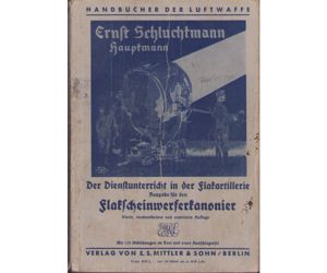 LW 'Flakscheinwerferkanonier' Handbuch (1940/41)