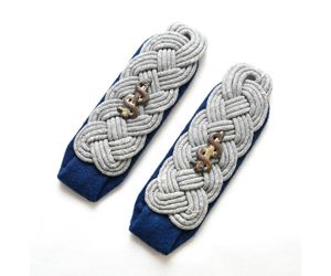 WH Sanitäts Major Shoulder-Boards