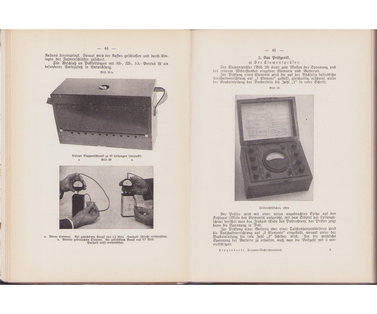 Rare 'Der Nachrichtendienst' Instruction Book — image 6