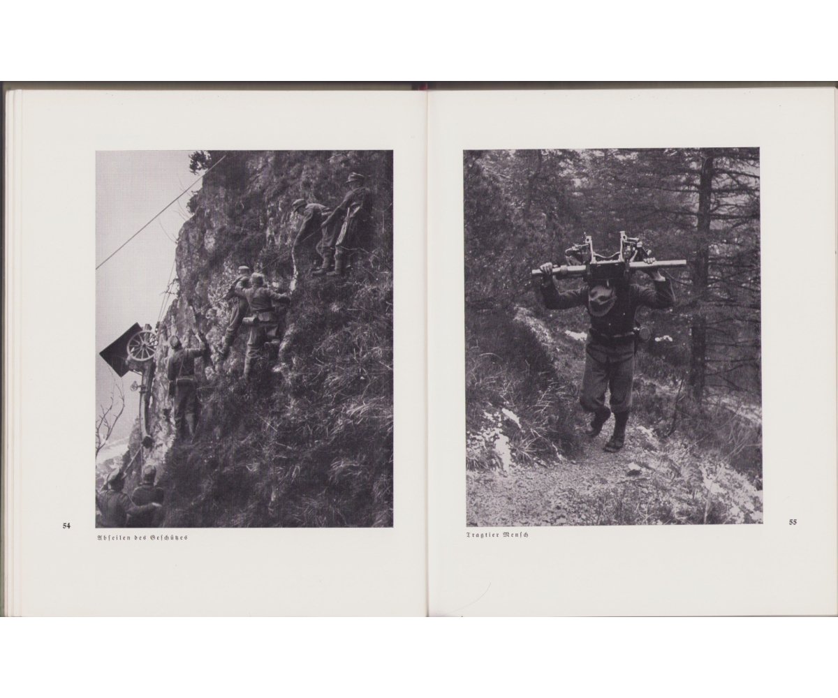 'Wir vom Alpenkorps' Gebigsjäger Book 1939 — image 13