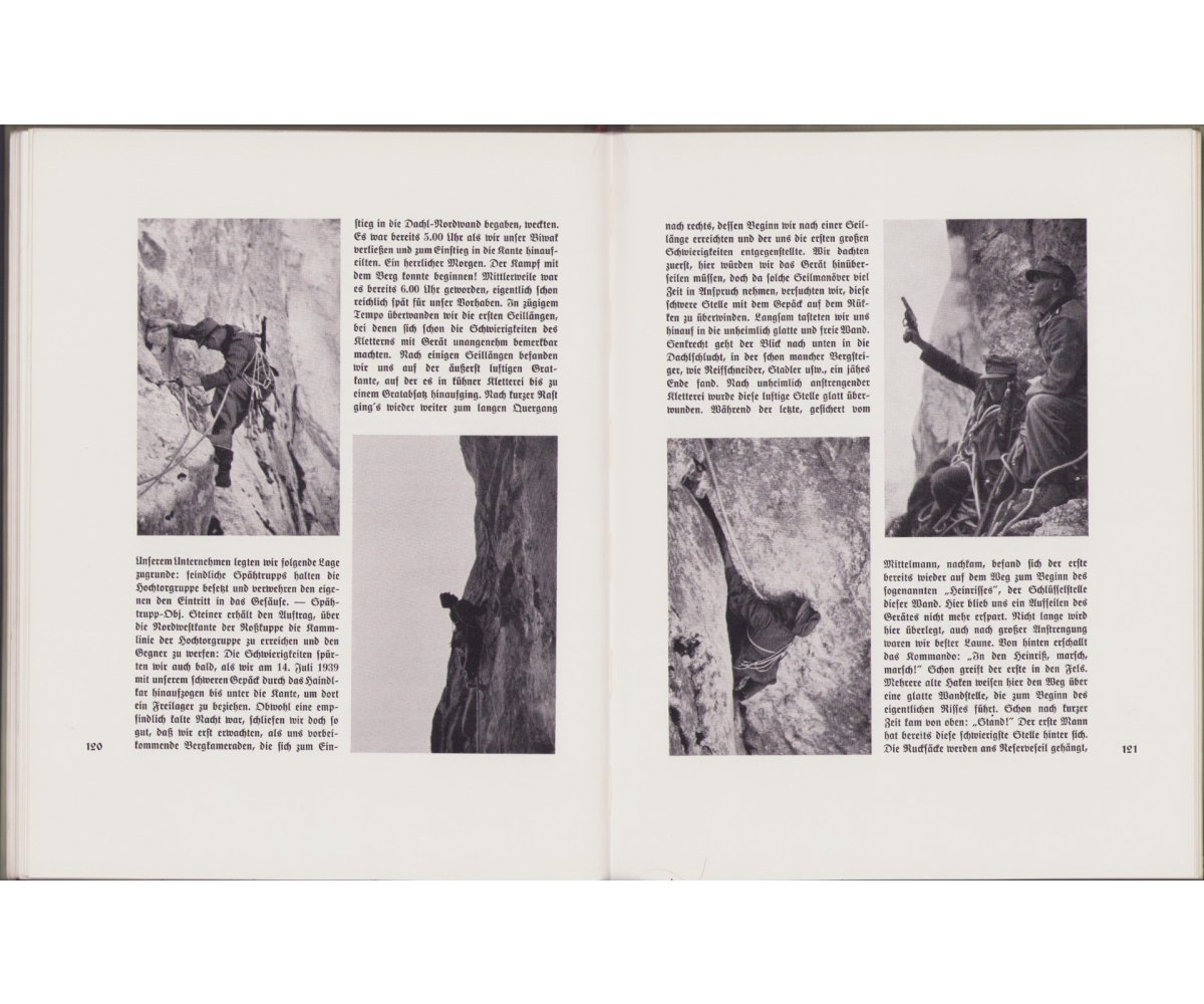 'Wir vom Alpenkorps' Gebigsjäger Book 1939 — image 17