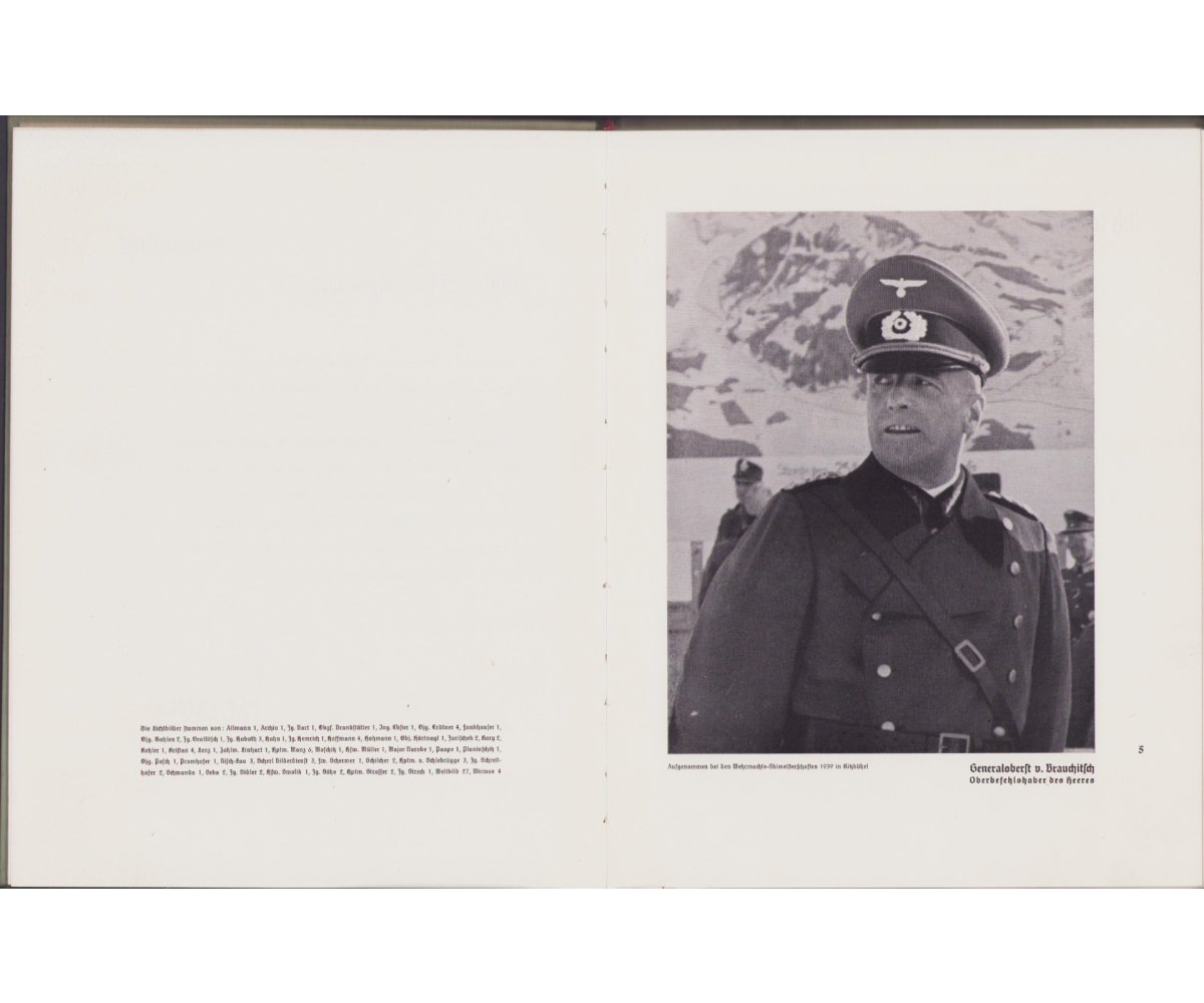 'Wir vom Alpenkorps' Gebigsjäger Book 1939 — image 5