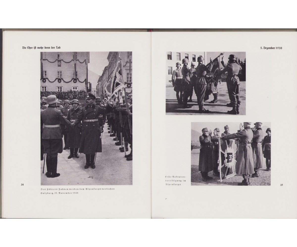 'Wir vom Alpenkorps' Gebigsjäger Book 1939 — image 8