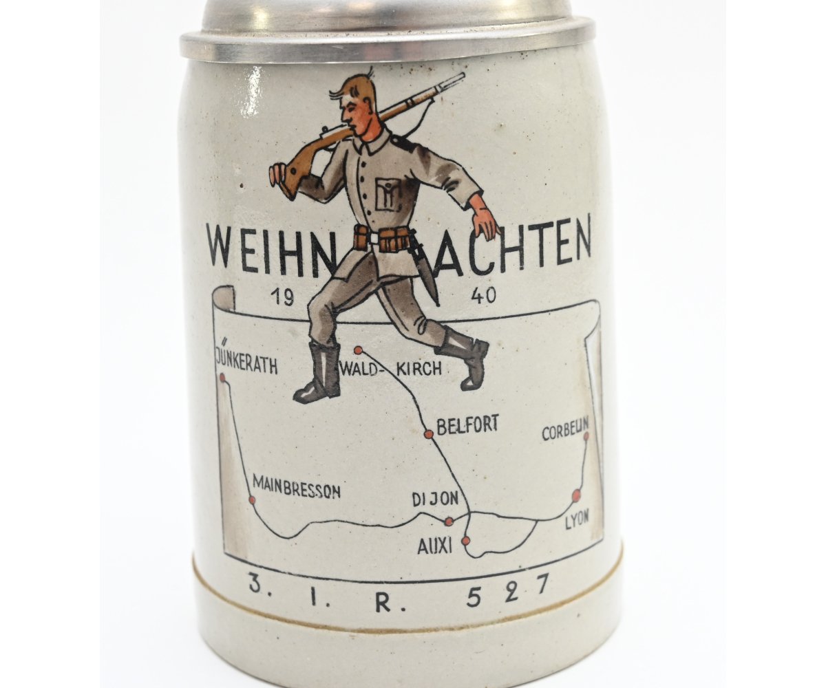 3.Kp./Inf.Rgt.527 Beer Stein 1940 — image 2