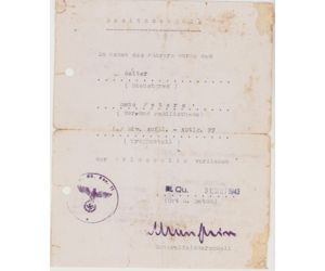 Div.Aufkl.-Abtlg. 22 Krimschild Document