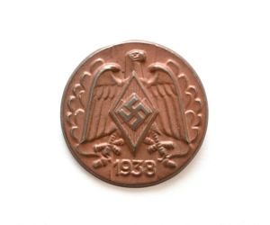 Hitler-Jugend Treffen 1938 Abzeichen