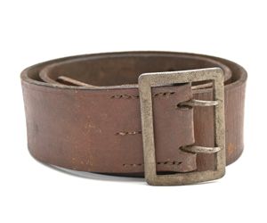 Brown Leather Wehrmacht Officer's Belt 1942