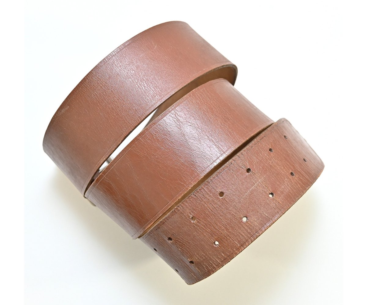 Brown Leather Wehrmacht Officer's Belt (120cms) — image 2