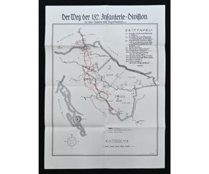 'Der Weg der 132.Inf.-Div.' Poster 1941