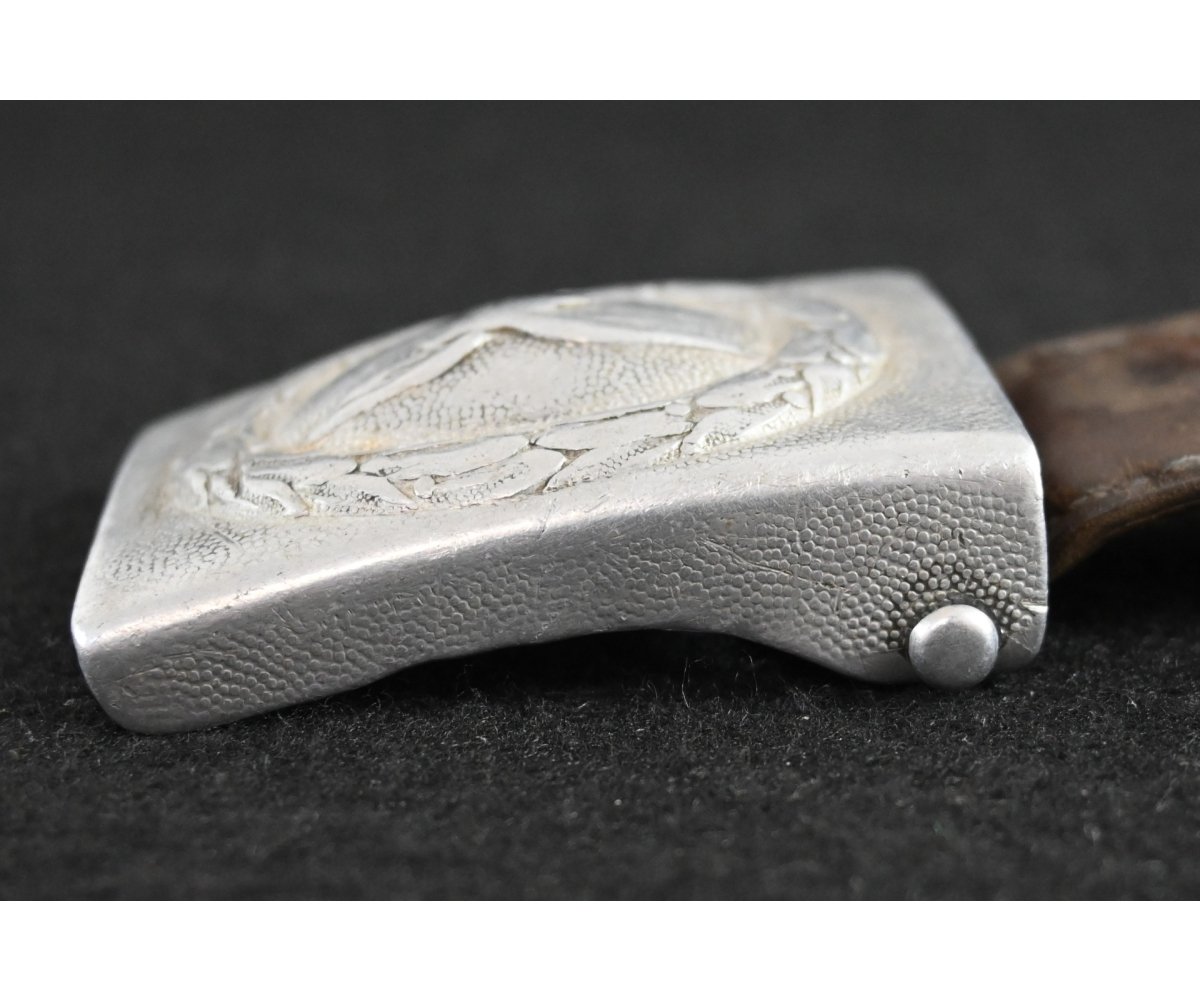 Unit Marked Luftwaffe Belt Buckle (1938) — image 3