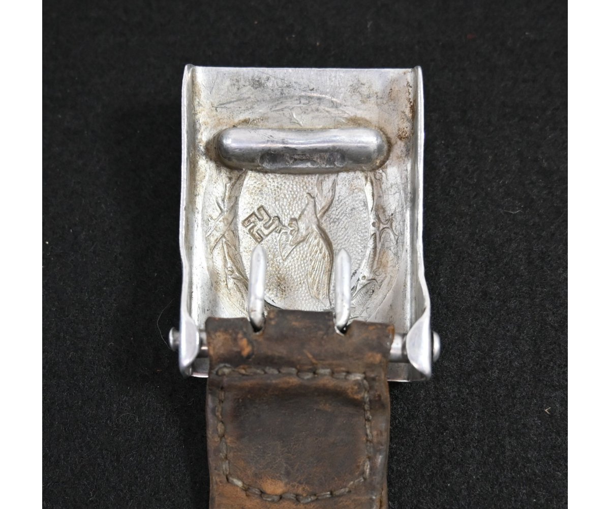 Unit Marked Luftwaffe Belt Buckle (1938) — image 7