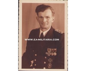 Decorated Kriegsmarine Stabsobfw. Portrait