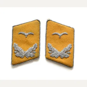 Matching LW Leutnant Flieger/FJ Collar Tabs