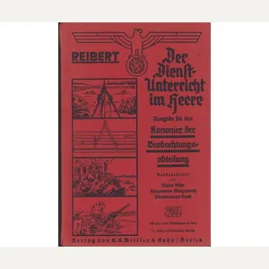 Wehrmacht 'Kanonier der Beobachtungsabteilung' Reibert