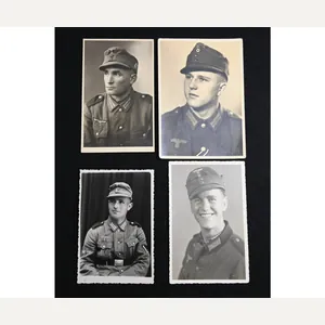 4x Gebirgsjäger Photo Postcards