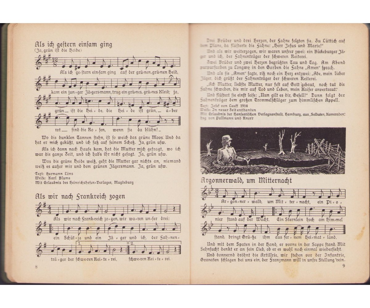 Liederbuch des VII.Korps (1940) — image 4