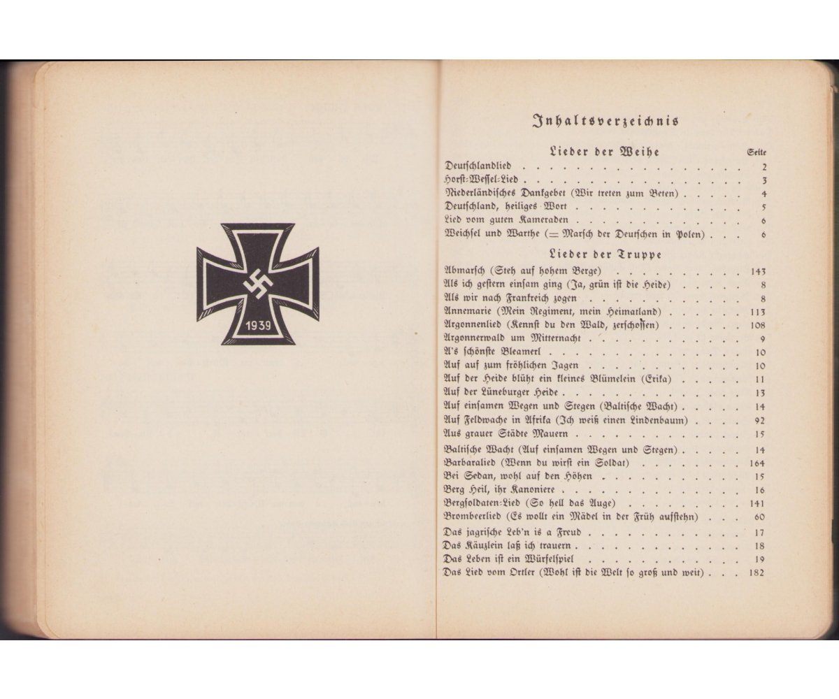 Liederbuch des VII.Korps (1940) — image 8