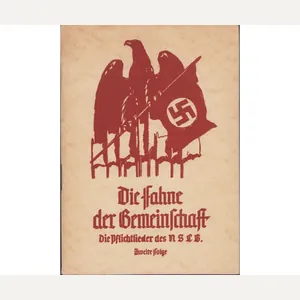 NSLB 'Die Fahne der Gemeinschaft' Liederbuch 1939