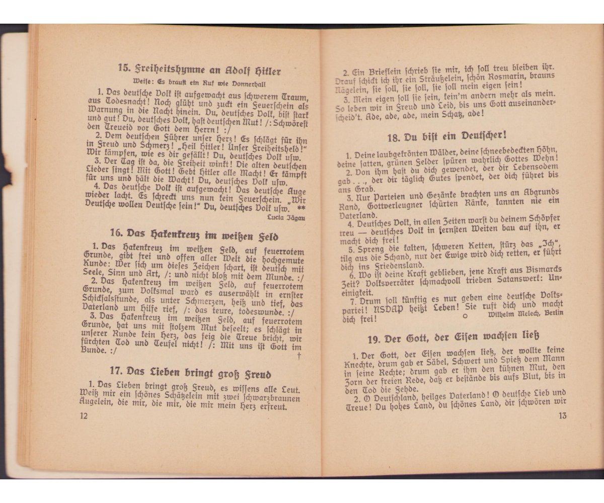 Deutsche Kampf und Volkslieder 1933 — image 4