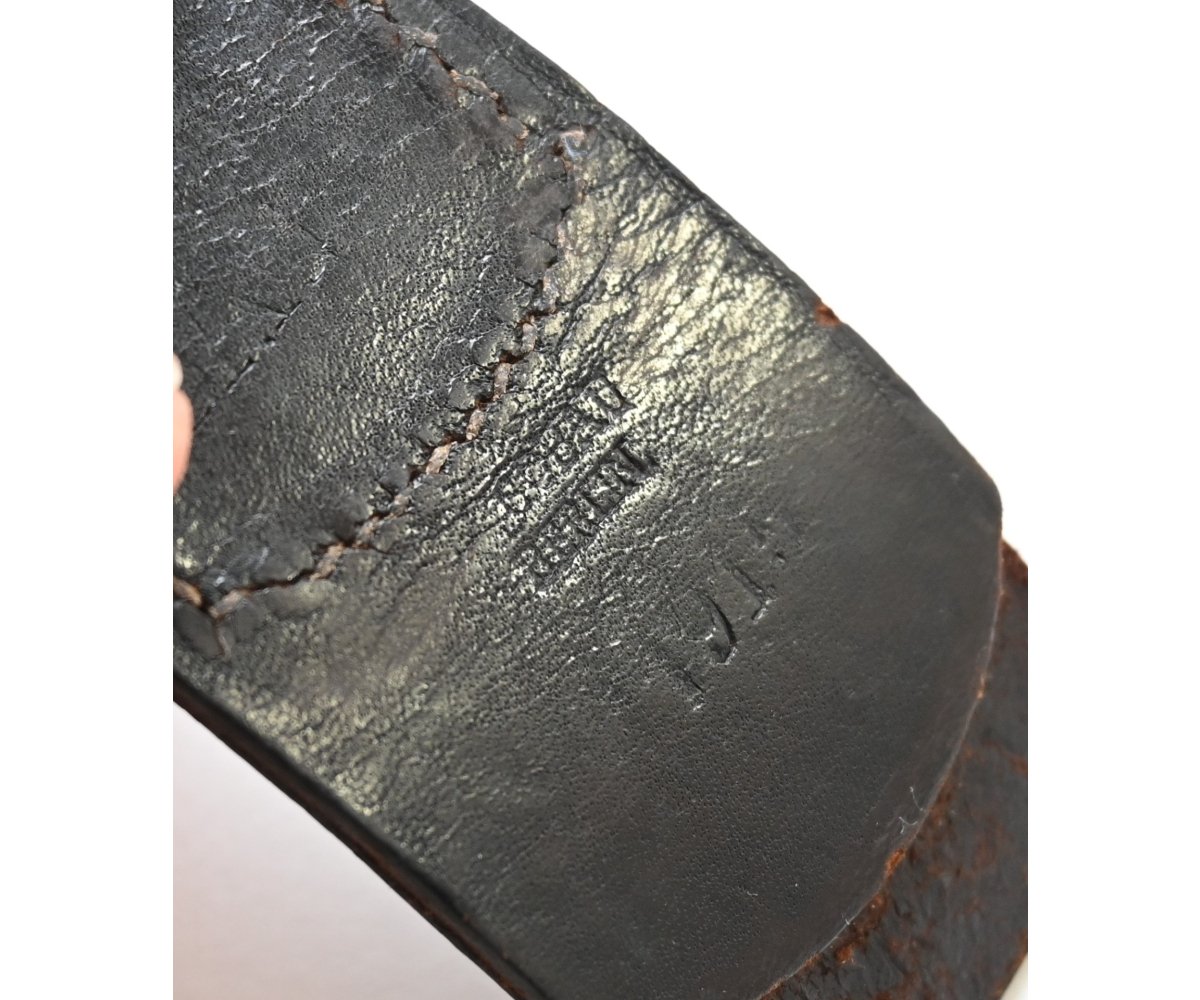 World War 1 Leather Buckle Tab — image 2