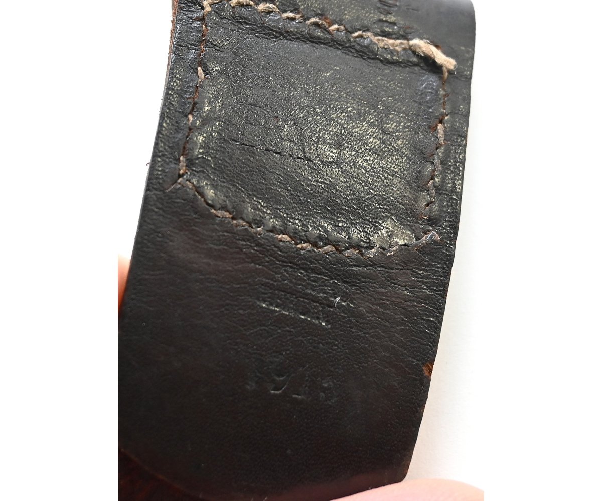 World War 1 Leather Buckle Tab — image 4