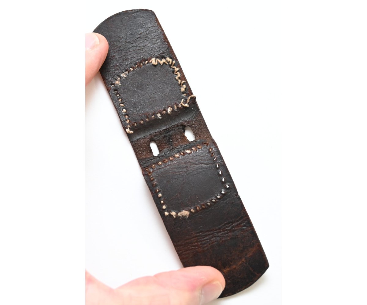 World War 1 Leather Buckle Tab — image 7