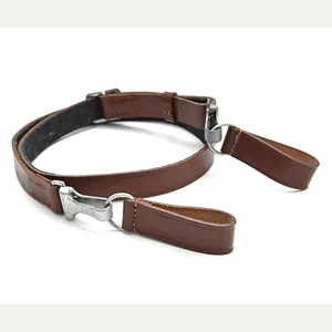 Brown Leather Luftwaffe Officer's Cross Strap