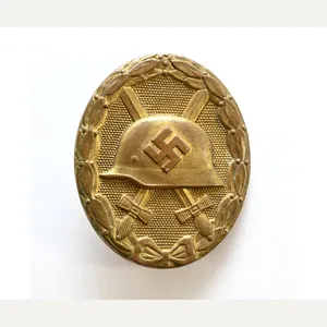 Woundbadge in Gold