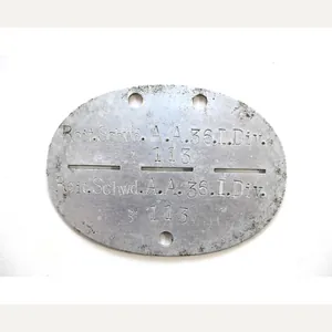 Reit.Schwd.A.A. 36 Inf.-Div. Erkennungsmarke