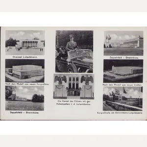 'Nürnberg die Stadt der Reichsparteitage' Postcard