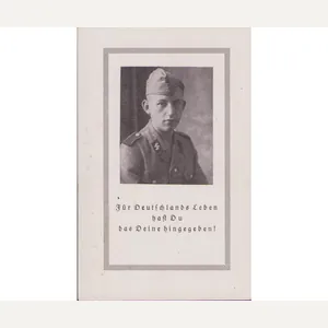 Waffen-ᛋᛋ Death Notice 1944 (Poland)