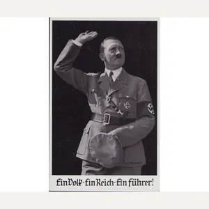 'Ein Volk-Ein Reich-Ein Führer' Postcard