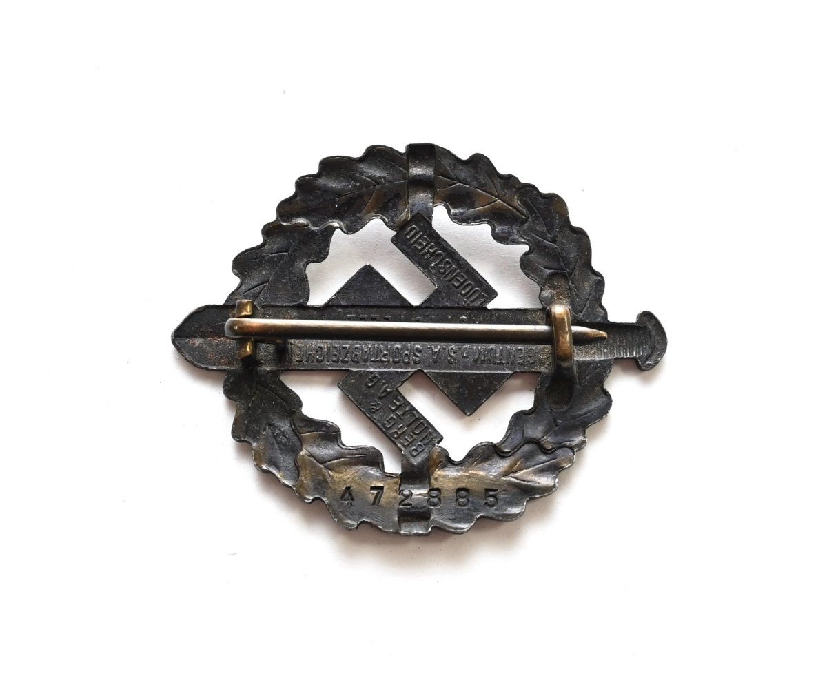 SA sportabzeichen in Bronze (Berge & Nolte) — image 2