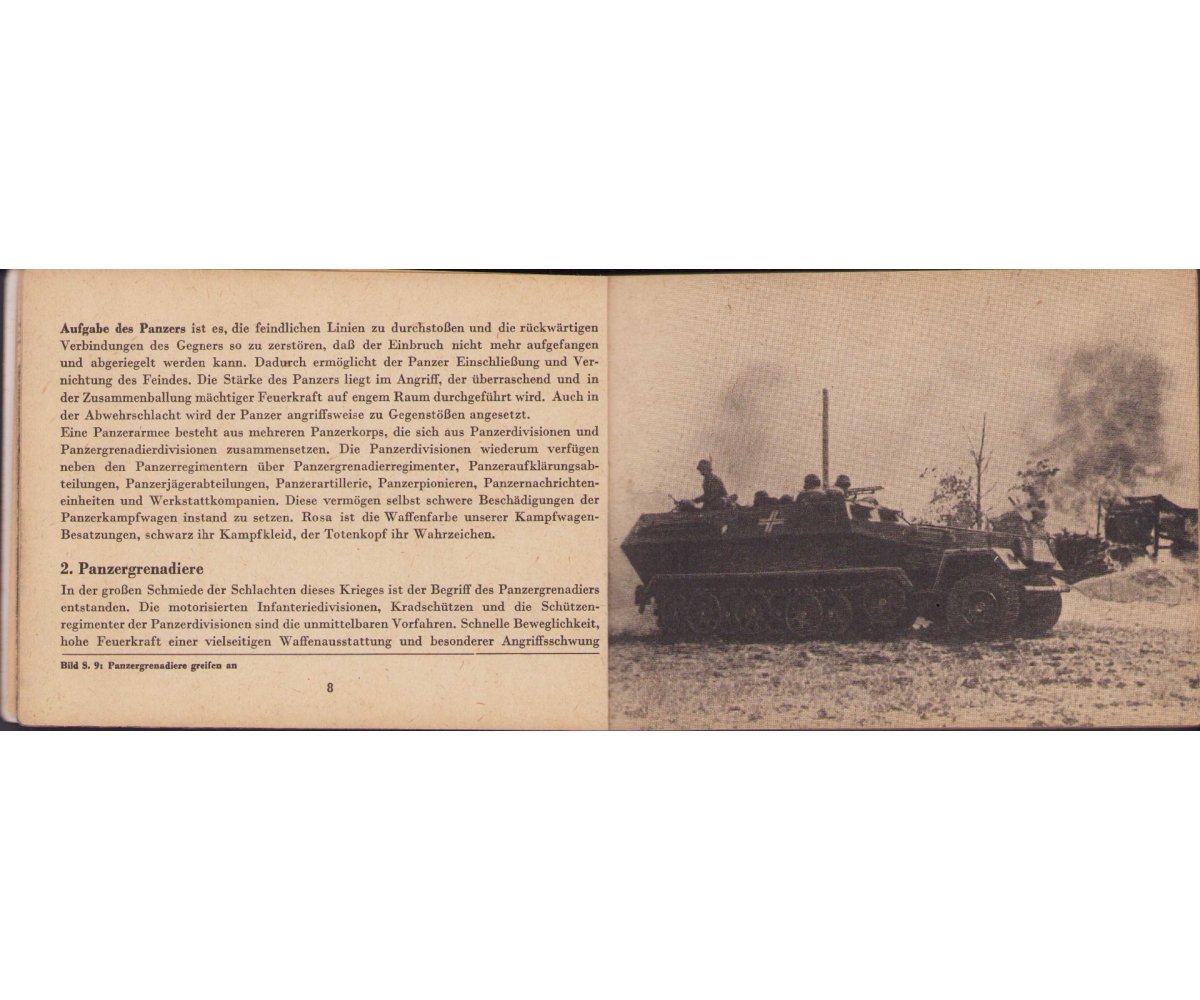 Rare 'Die Panzertruppen' Manual 1944 — image 5