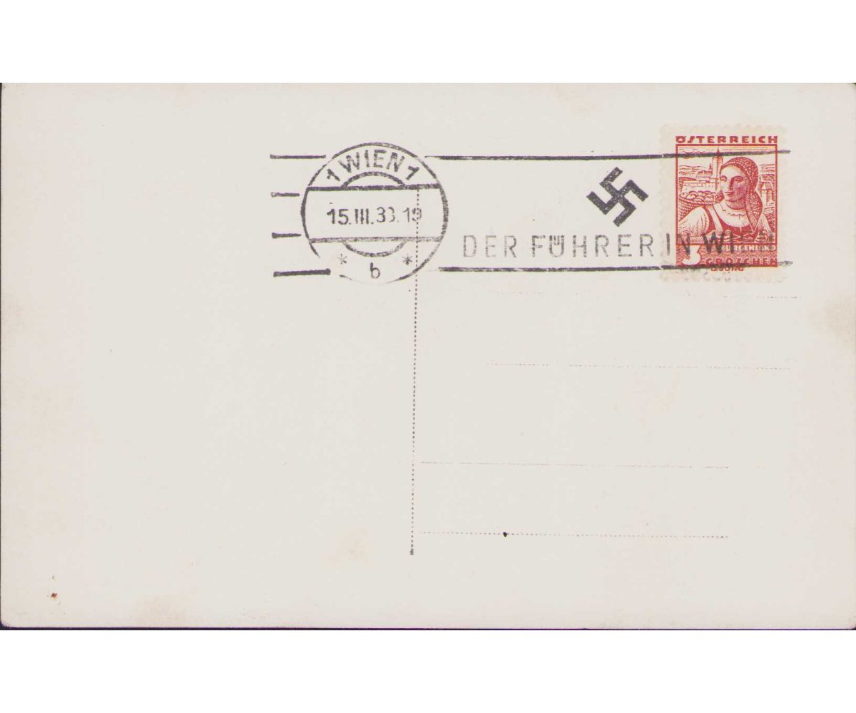 A.Hitler Postcard (Wien 1938) — image 2