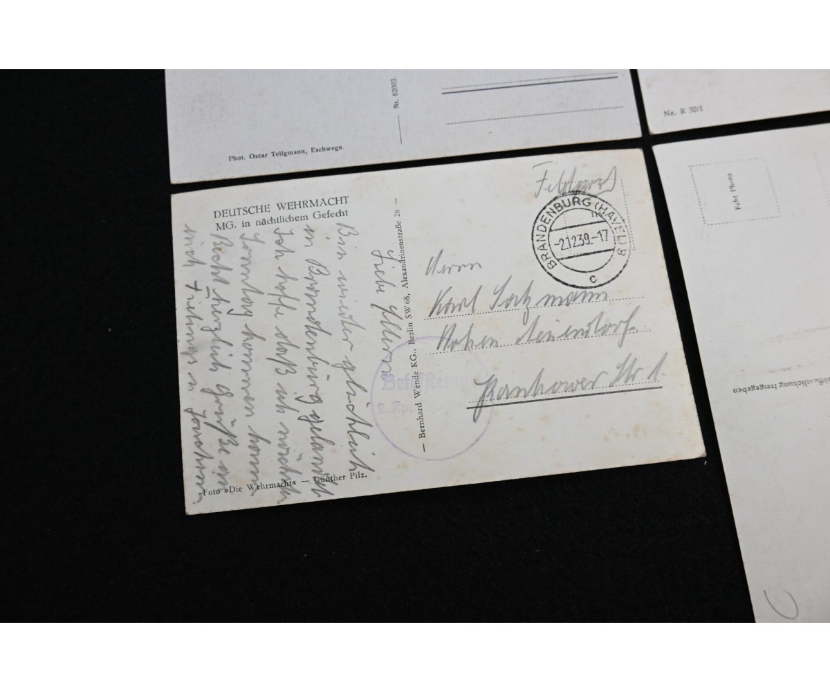 4x MG34 Postcards — image 2