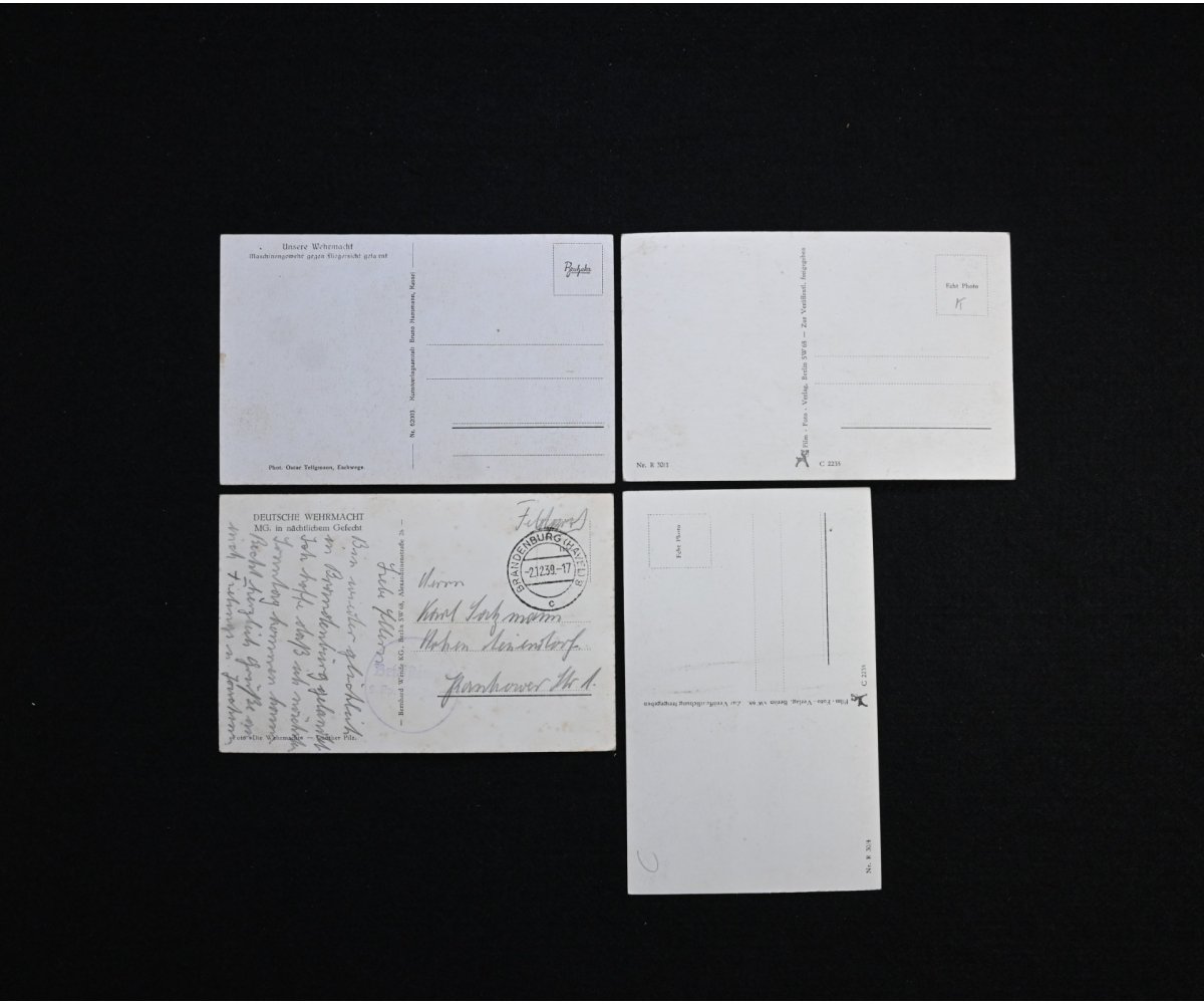 4x MG34 Postcards — image 3