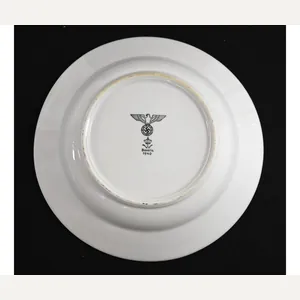 Wehrmacht Porcelain Soup Plate (Bavaria, 1940)