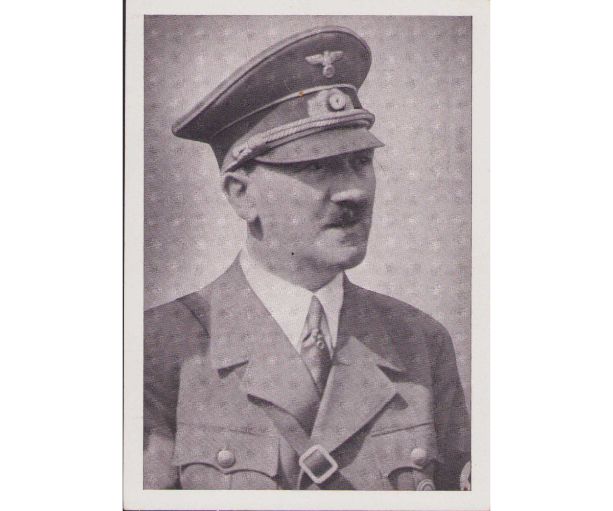 A.Hitler Portrait Photo Postcard (1943)