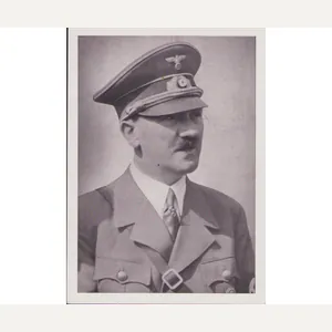 A.Hitler Portrait Photo Postcard (1943)