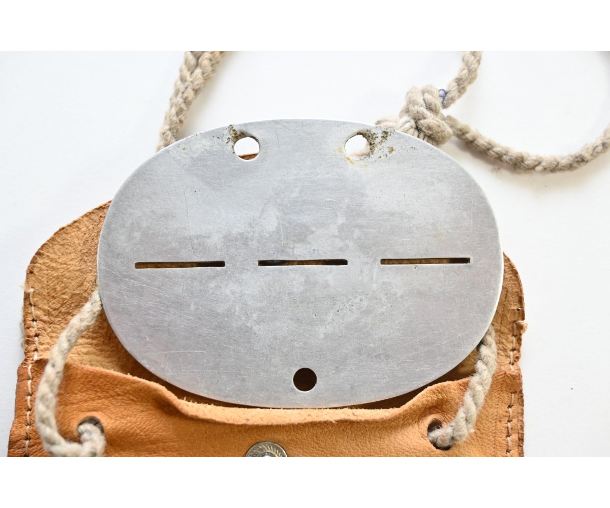 Kraftfahr Erkennungsmarke in Leather Pouch — image 6