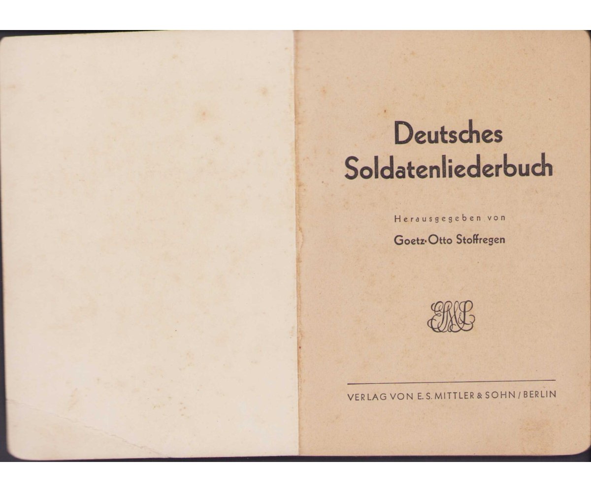 Deutsche Soldaten Liederbuch 1941 — image 2