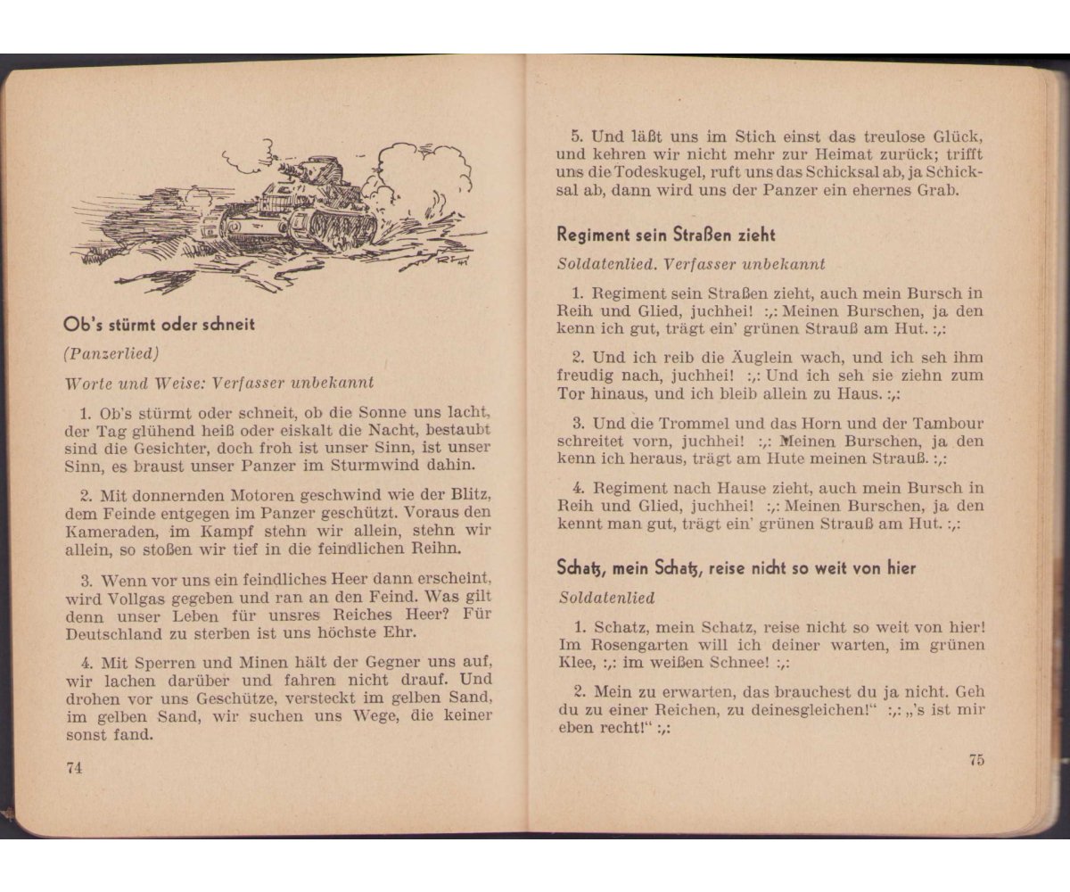 Deutsche Soldaten Liederbuch 1941 — image 7