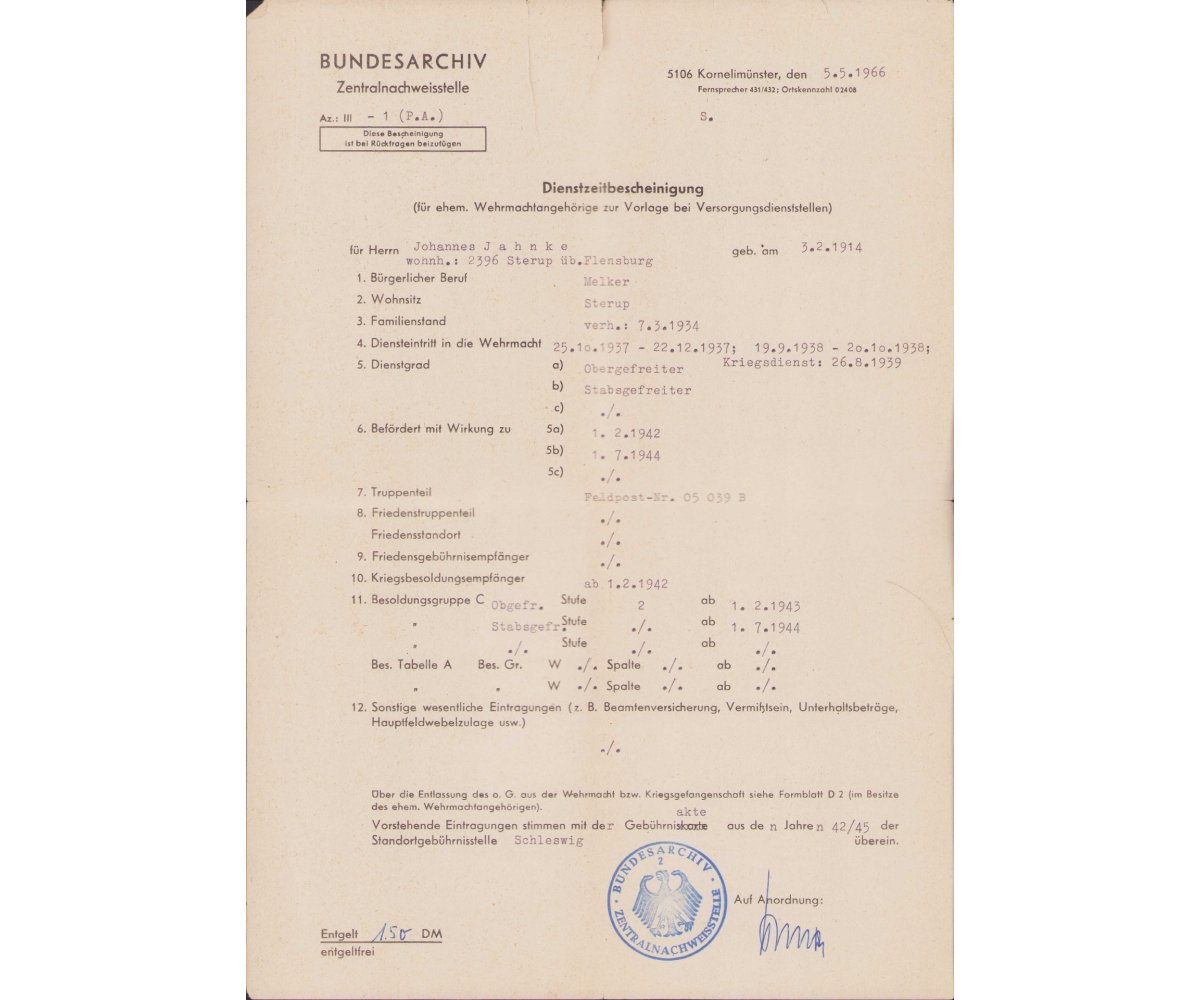 Gren.-Rgt.333 KVK Document Set — image 6